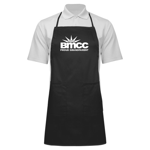 Full Length Black Apron-BMCC Proud Grandparent