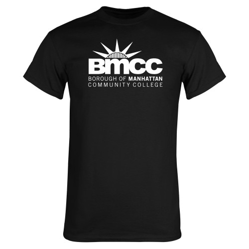 Black T Shirt-BMCC Stacked