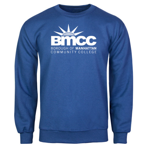 Royal Fleece Crew-BMCC Stacked