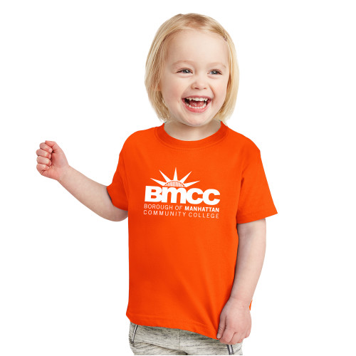 Toddler Orange T Shirt-BMCC Stacked