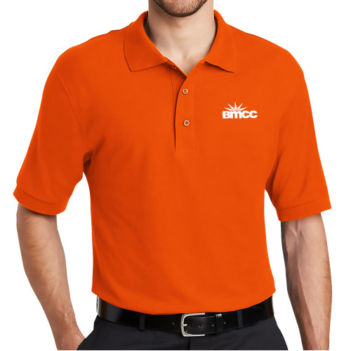 Orange Silk Touch Polo-BMCC