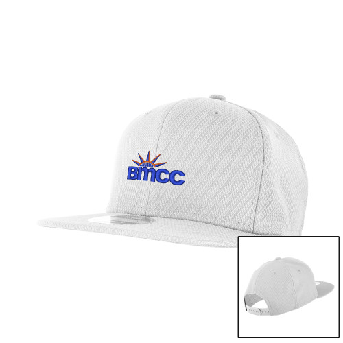 New Era White Diamond Era 9Fifty Snapback Hat-BMCC