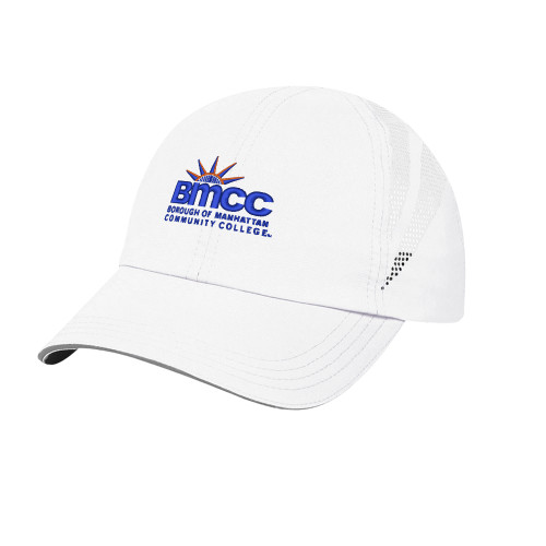 White Performance Cap-BMCC Stacked