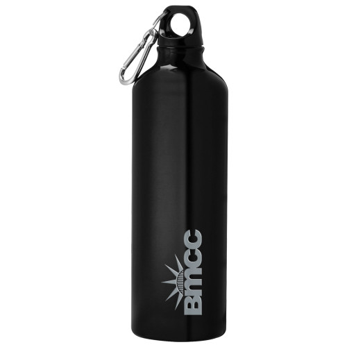 Venture Aluminum Black Bike Bottle 26oz-BMCC Engraved