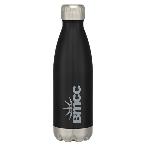 Swig Stainless Steel Black Bottle 16oz-BMCC Engraved