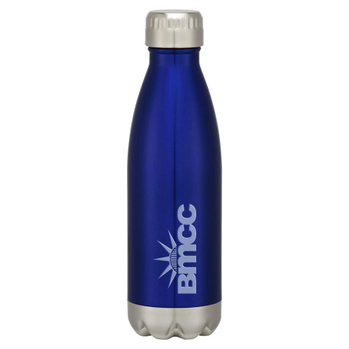 Swig Stainless Steel Blue Bottle 16oz-BMCC Engraved