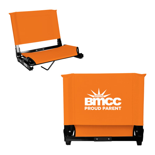 Stadium Chair Orange-BMCC Proud Parent