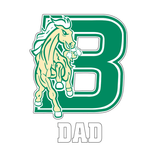 Dad Decal-Dad, 6 in tall