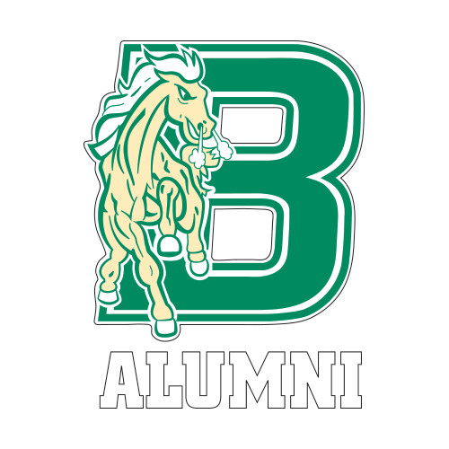 Alumni Decal-Alumni, 6 in tall