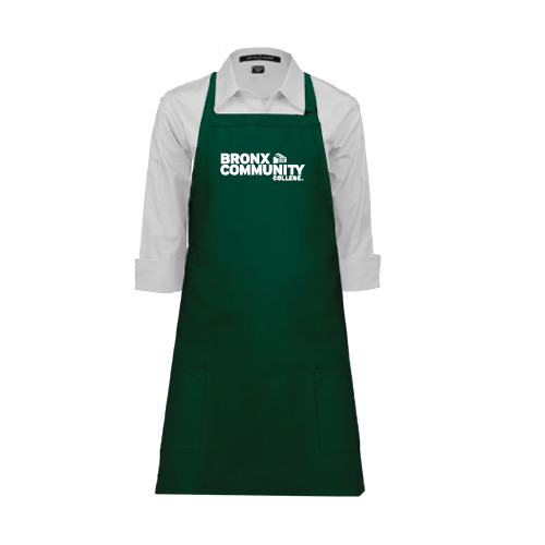 Full Length Dark Green Apron-Official Logo