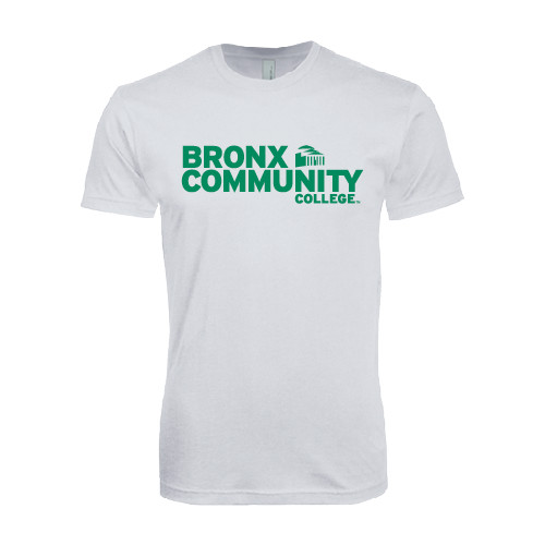 Next Level White SoftStyle T Shirt-Official Logo