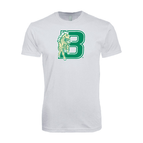 Next Level White SoftStyle T Shirt-Bronoc