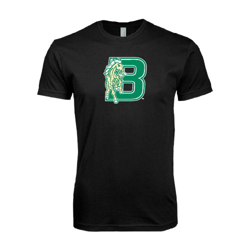 Next Level Black SoftStyle T Shirt-Bronoc