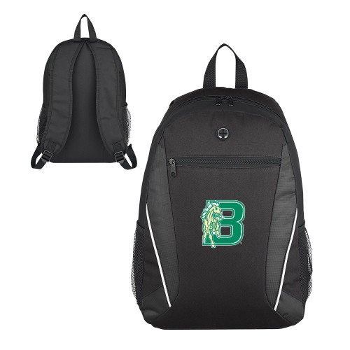 Homerun Black Computer Backpack-Bronoc