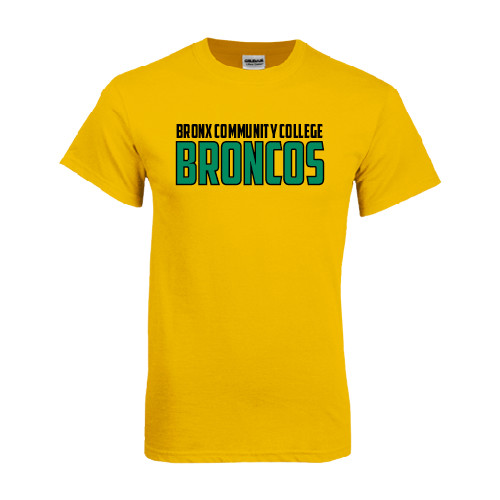 Gold T-Shirt-Bronx Community College Bronocs