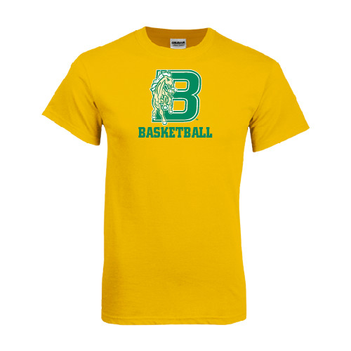 Gold T-Shirt-Basketball