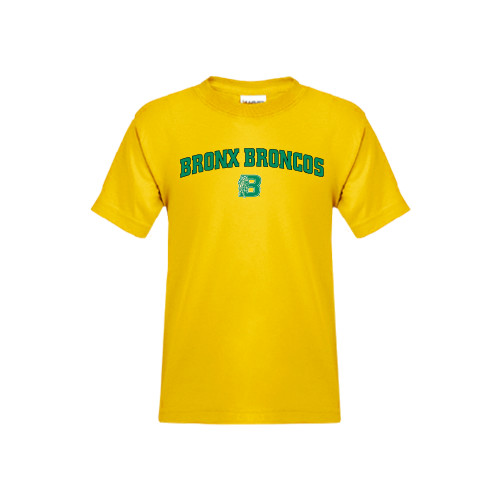 Youth Gold T-Shirt-Bronox Broncos