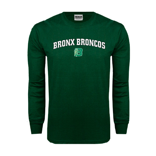 Dark Green Long Sleeve T Shirt-Bronox Broncos