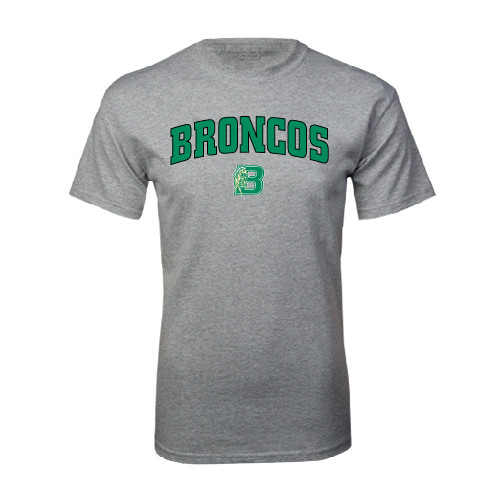 Grey T Shirt-Arched Broncos