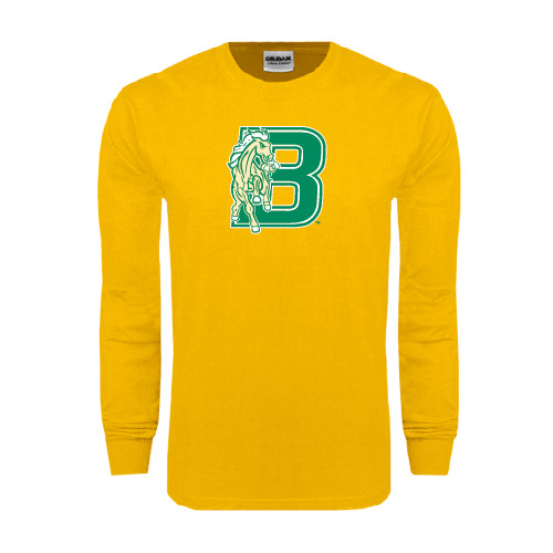 Gold Long Sleeve T Shirt-Bronoc