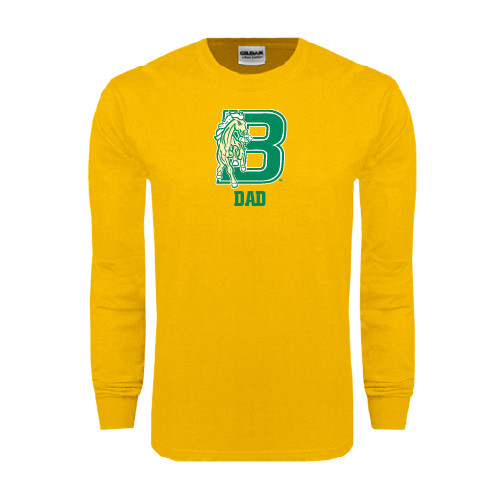 Gold Long Sleeve T Shirt-Dad