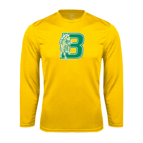 Gold Performance Long Sleeve Shirt-Bronoc