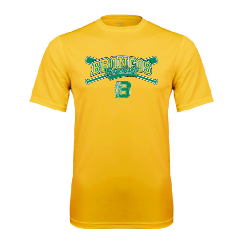 Gold Performance Tee-Cross Bats Design