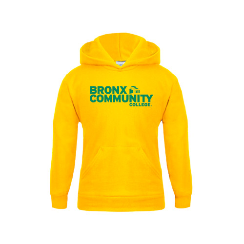 Youth Gold Fleece Hoodie-Official Logo