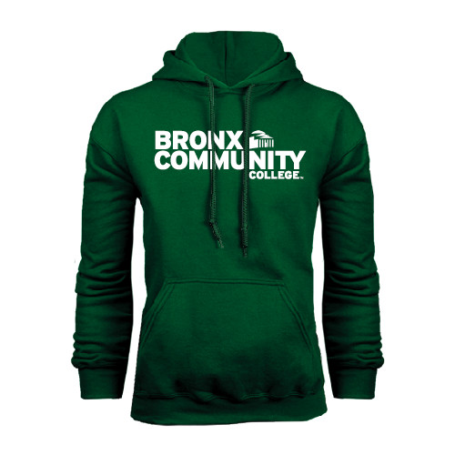 Dark Green Fleece Hood-Official Logo