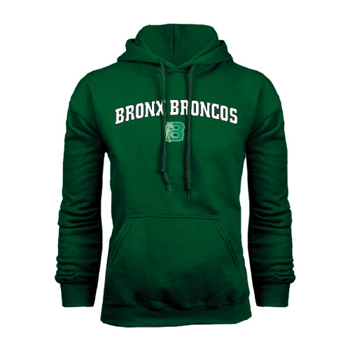 Dark Green Fleece Hood-Bronox Broncos