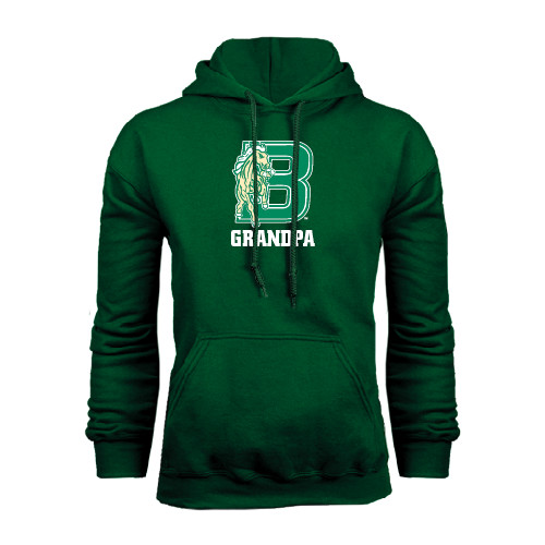 Dark Green Fleece Hood-Grandpa
