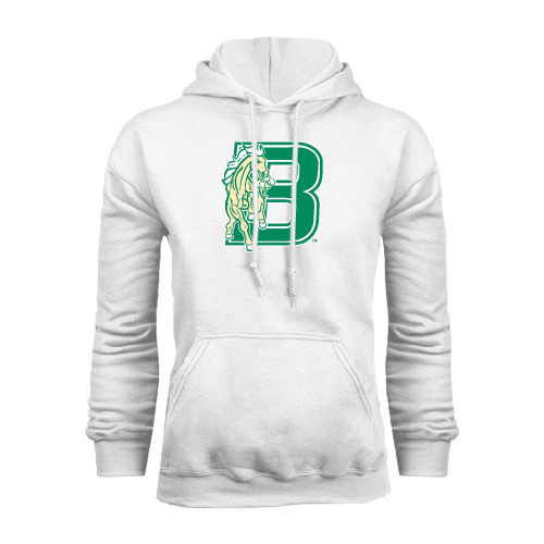 White Fleece Hoodie-Bronoc