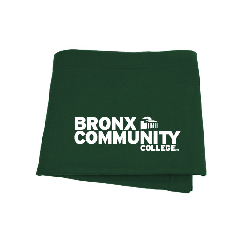 Dark Green Sweatshirt Blanket-Official Logo