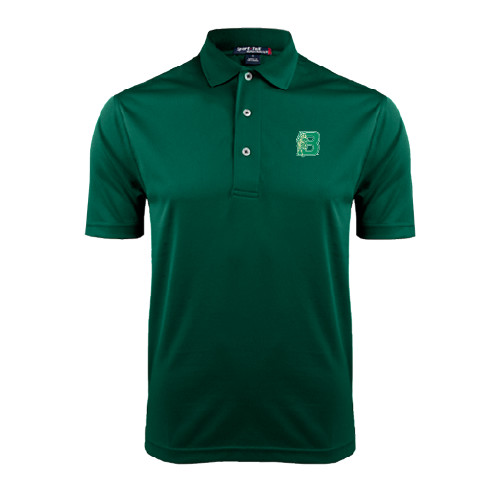 Dark Green Dry Mesh Polo-Bronoc