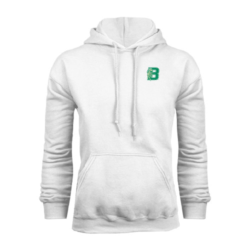 White Fleece Hoodie-Bronoc
