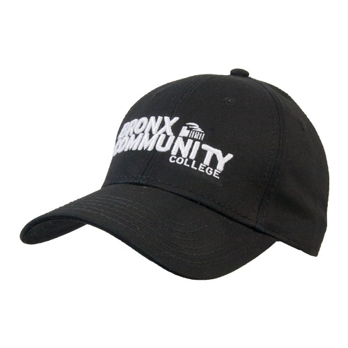 Black Structured Adjustable Pro Style Hat-Official Logo