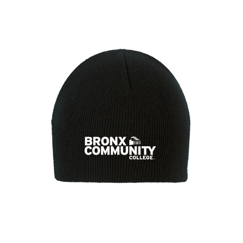 Black Knit Beanie-Official Logo