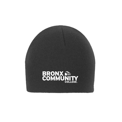 Charcoal Knit Beanie-Official Logo