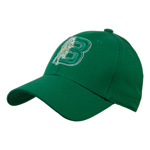 Kelly Green Structured Adjustable Pro Style Hat-Bronoc