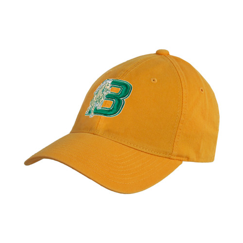 Gold Unstructured Adjustable Low Profile Hat-Bronoc