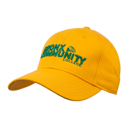 Gold Structured Adjustable Pro Style Hat-Official Logo