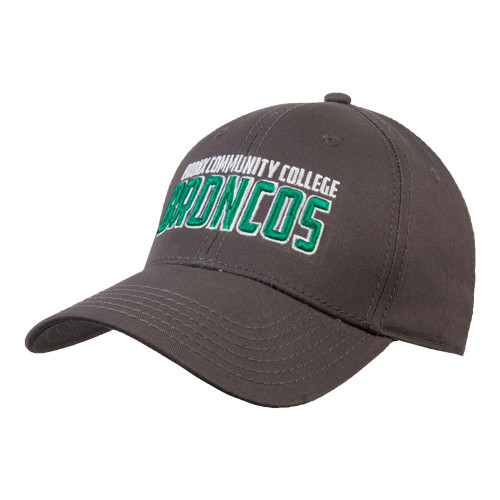 Charcoal Structured Adjustable Pro Style Hat-Bronx Community College Bronocs