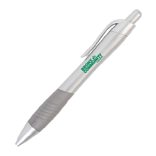 Metallic Mykonos Silver Pen-Official Logo