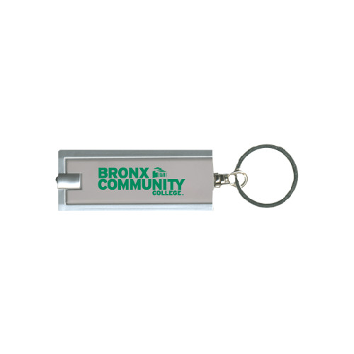 Turbo Silver Flashlight Key Holder-Official Logo