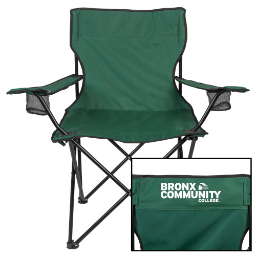 Deluxe Green Captains Chair-Official Logo