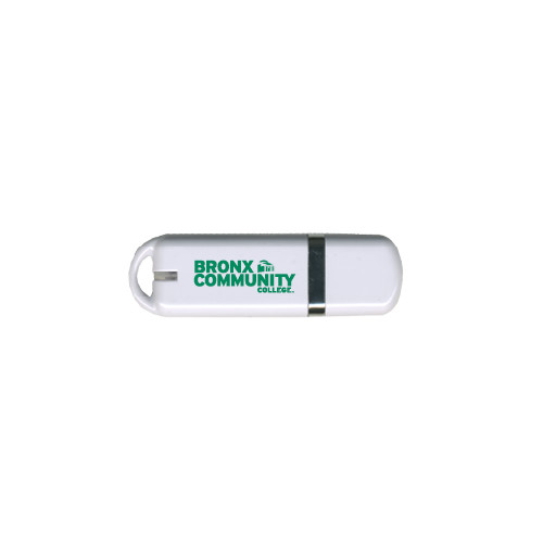 USB White Pen Drive 4G-Official Logo