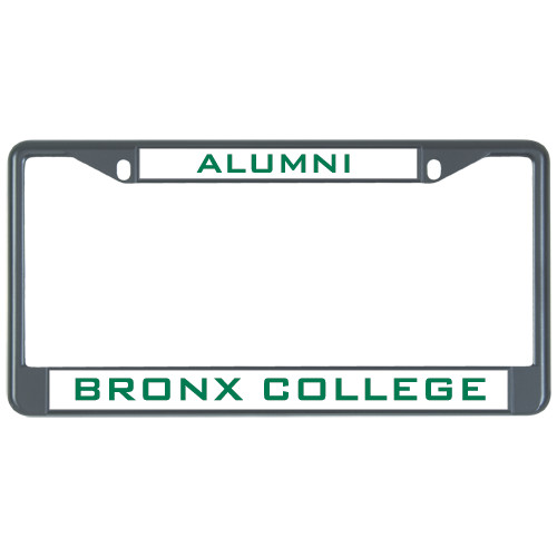 Alumni Metal License Plate Frame in Black-Alumni
