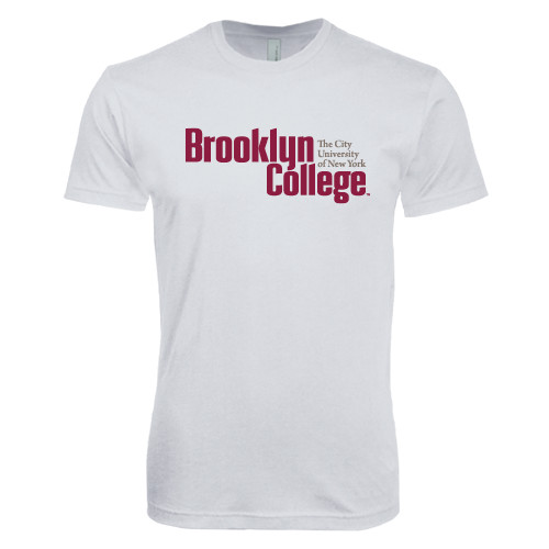 Next Level White SoftStyle T Shirt-Official Logo