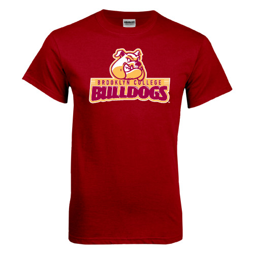 Cardinal T Shirt-Brooklyn College Athletic Mark