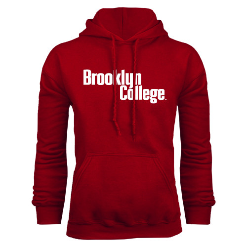 Cardinal Fleece Hoodie-Brooklyn College